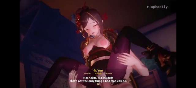 原神同人千织的售后服务二次元动漫3D