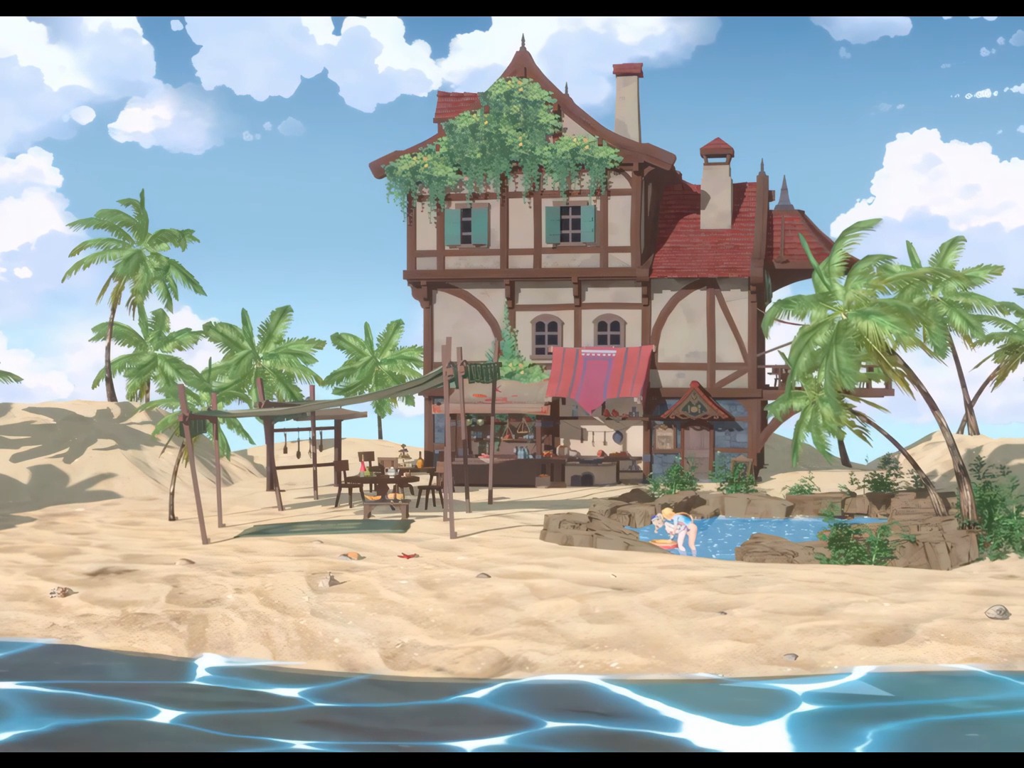 [Yuluer] 原神 芭芭拉&珐露珊#动漫